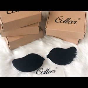 Black Colleer Push-Up Bra